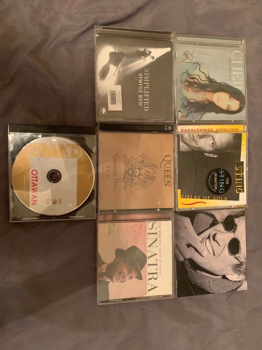 Лицензионные cd Cher, Sting,, Queen, Sinatra, Sumpli Red