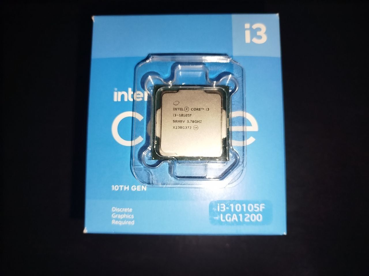 Intel core i3-10105F