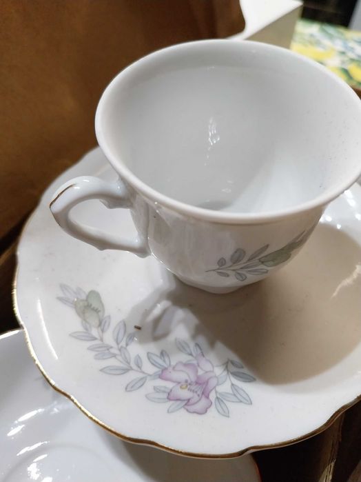 Conjunto de chavenas de café