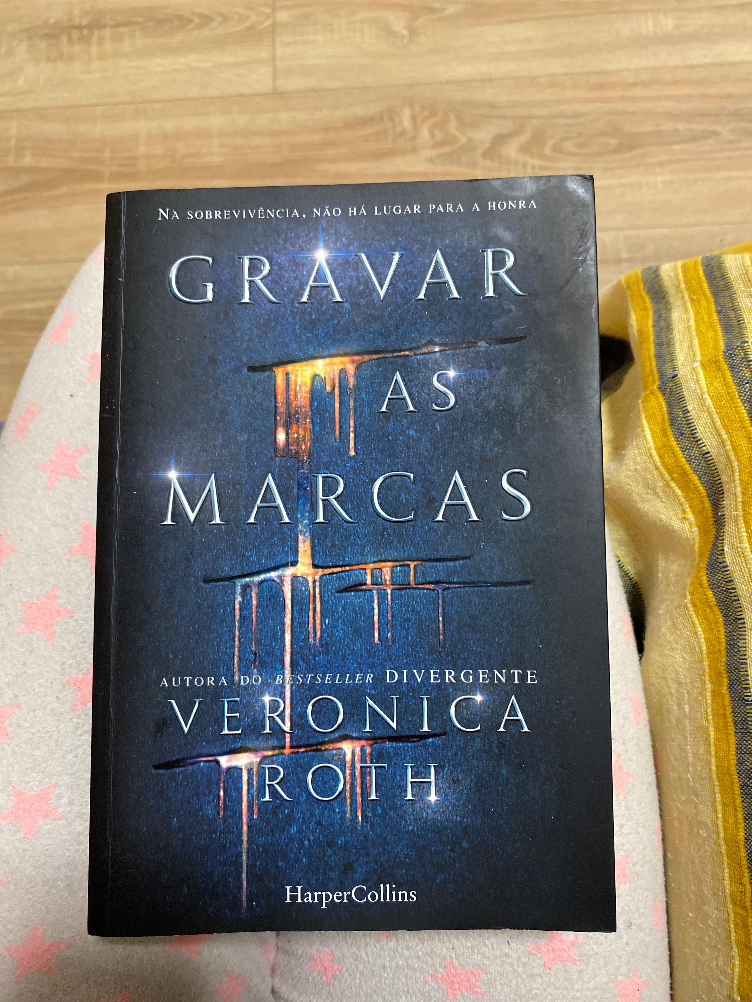 Livro “gravar as marcas” de Veronica Roth