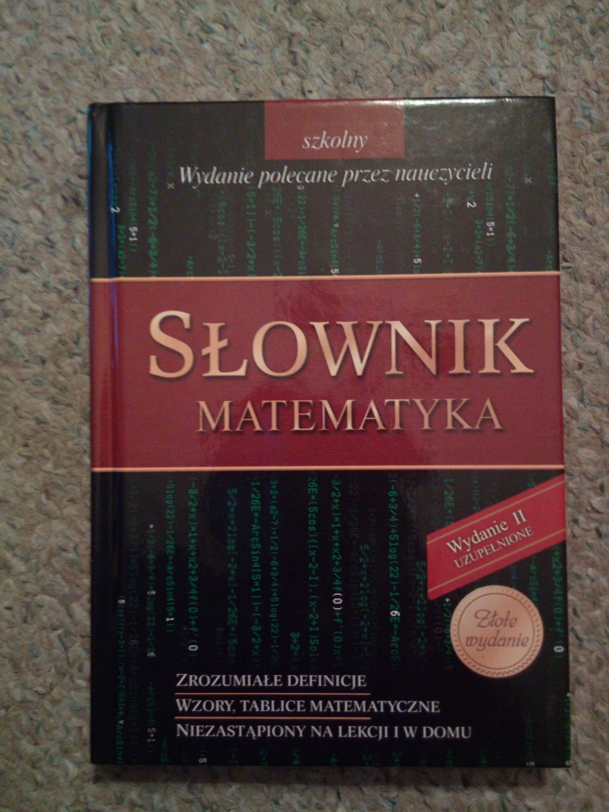 Słownik Repetytorium Matematyka Greg idealne do powtórek przed maturą