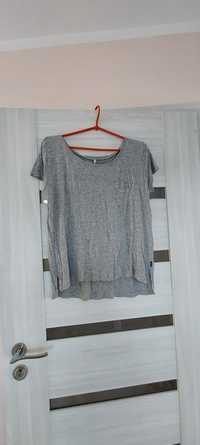 Bluzka top t-shirt szara M L Reserved