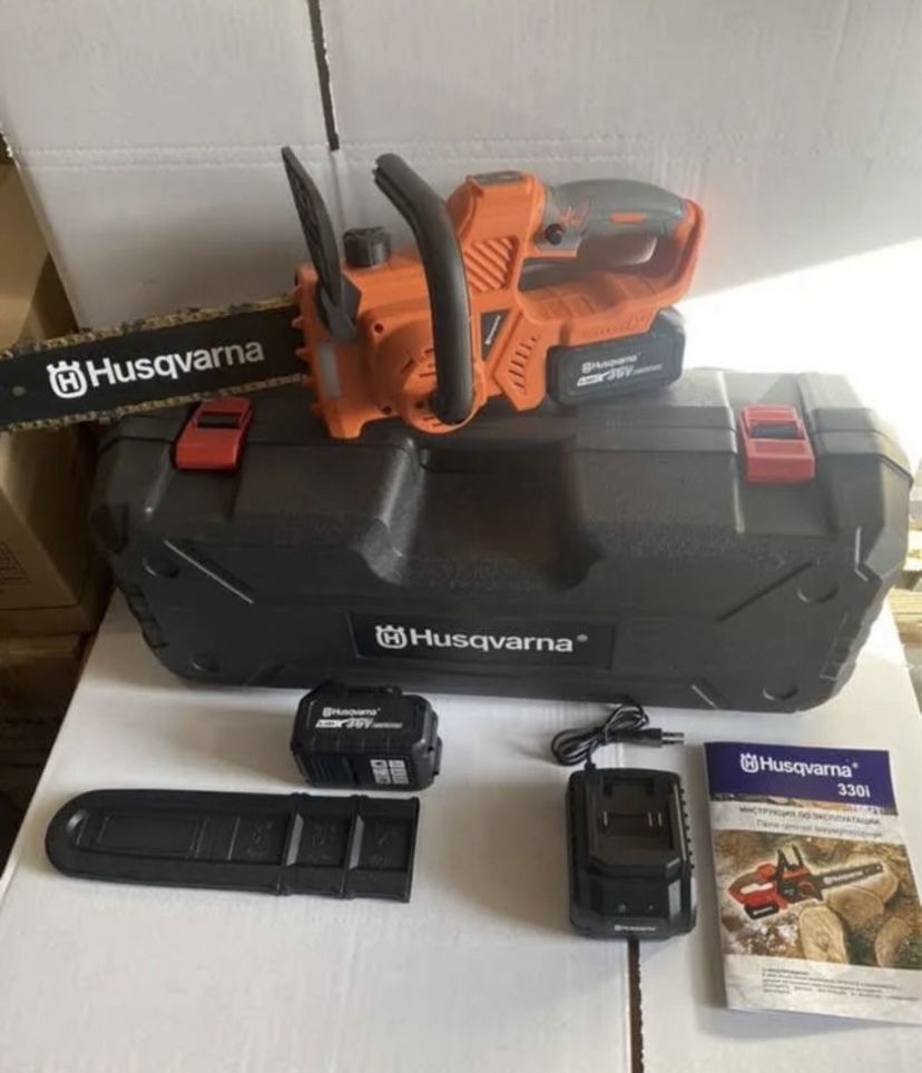 Акумуляторна цепна пила Husqvarna 330i - 36V - 6.0 A/h