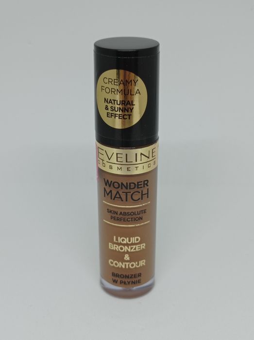 Bronzer w płynie Eveline Wonder match 02 konturowanie sunny