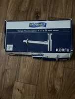 Syfon butelkowy 1 1/4 cali x32mm chromowy Korfu