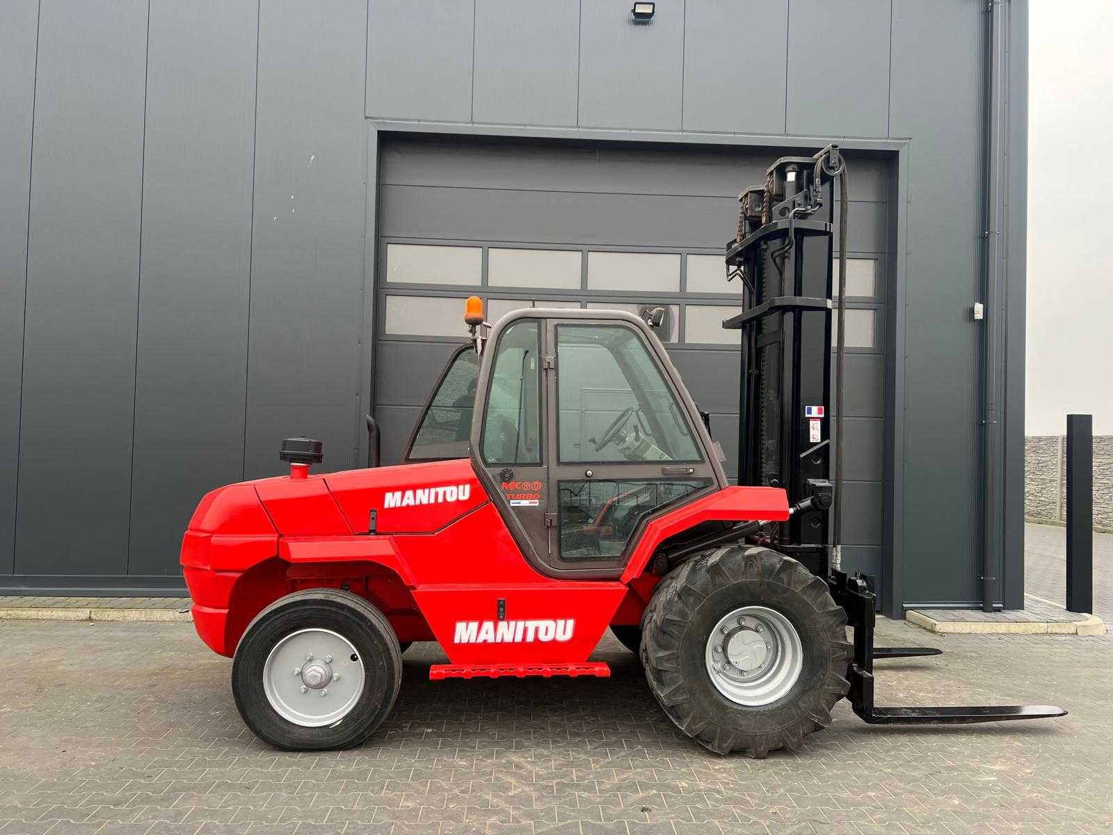 Wózek widłowy MANITOU MC60, diesel, 2010 r, 4000 kg, stan b. dobry