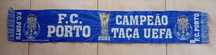 Cachecol oficial de Campeão da Taça UEFA 2003 F.C. do Porto