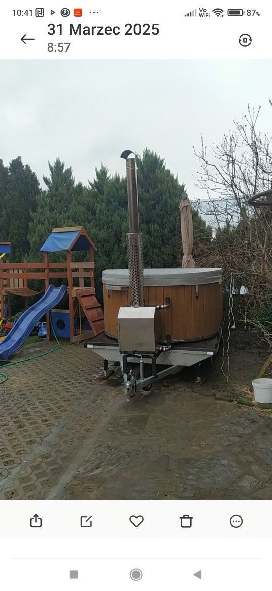Wynajem mobilna bania/balia/jacuzzi