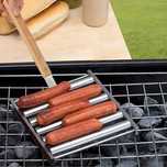 Grill Roller Na Grilla Do Kiełbasek Parówek Do Robienia Hot Dogów