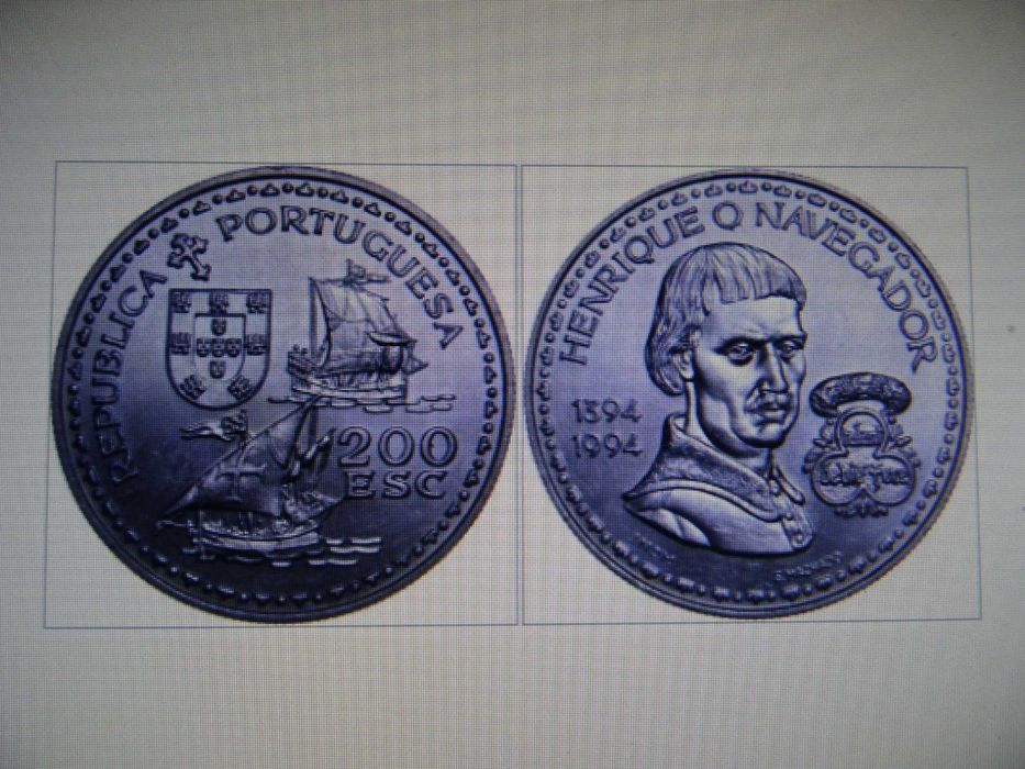 Moedas Comemorativas Descobrimentos Terras Mares Tordesilhas América