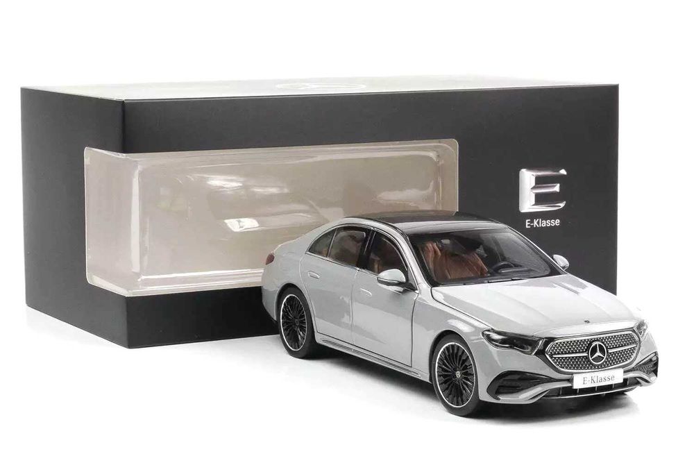 1:18 MERCEDES-BENZ W214 E-Class E-Klasse alpine grey w pudełku dealer