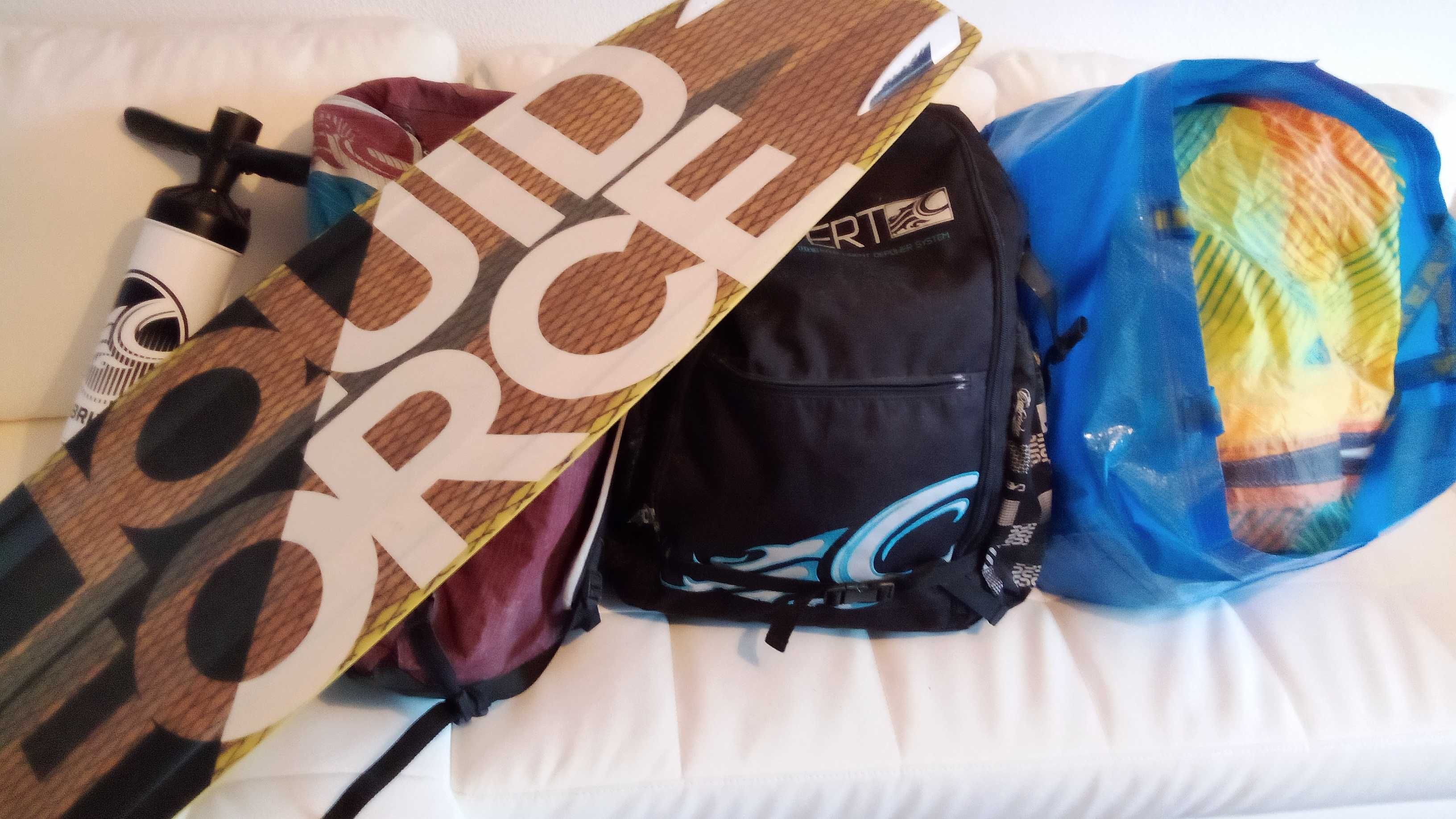 kitesurf complete set for beginners or heavier riders
