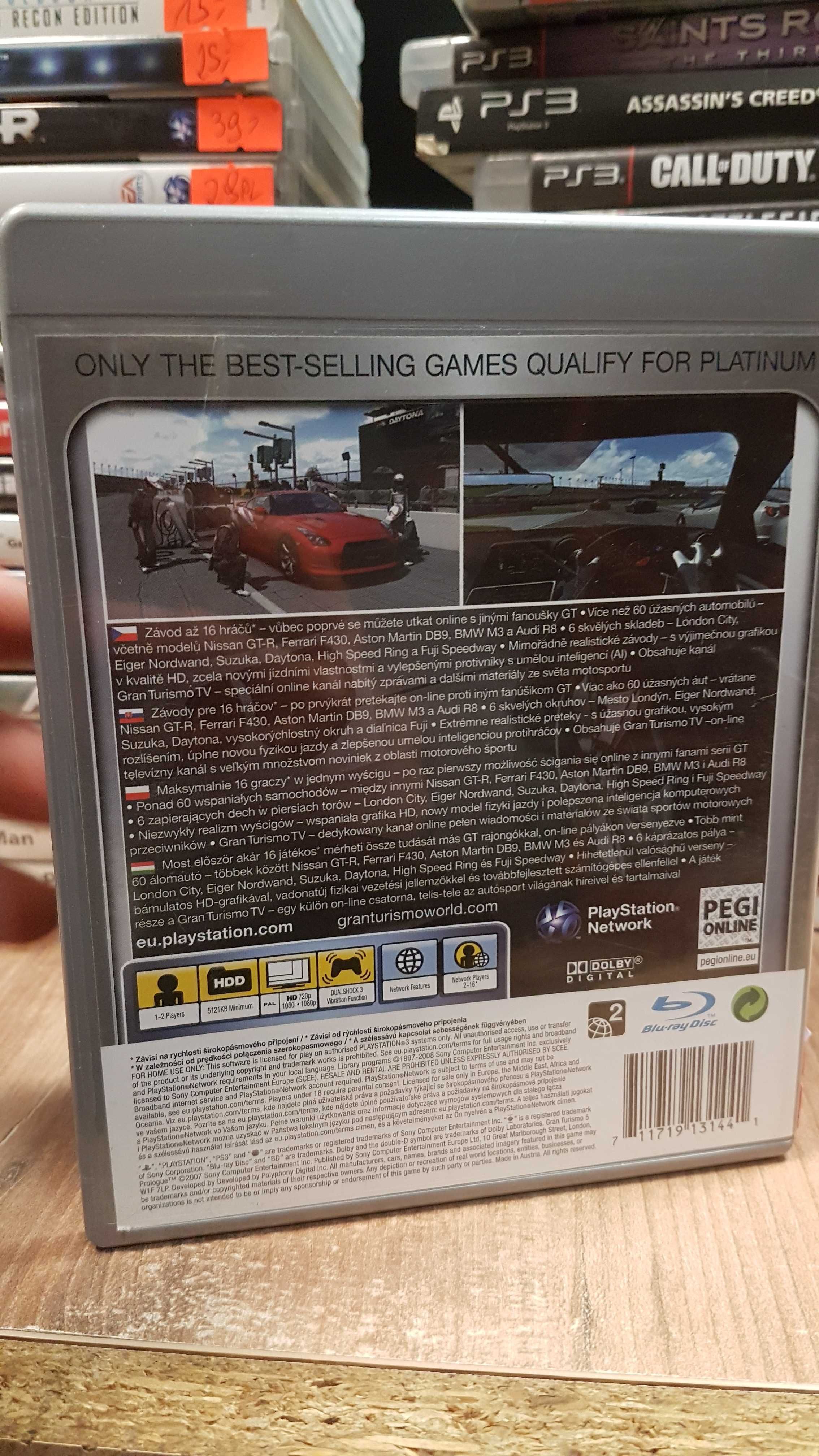 Gran Turismo 5 Prologue PS3  Sklep Wysyłka Wymiana
