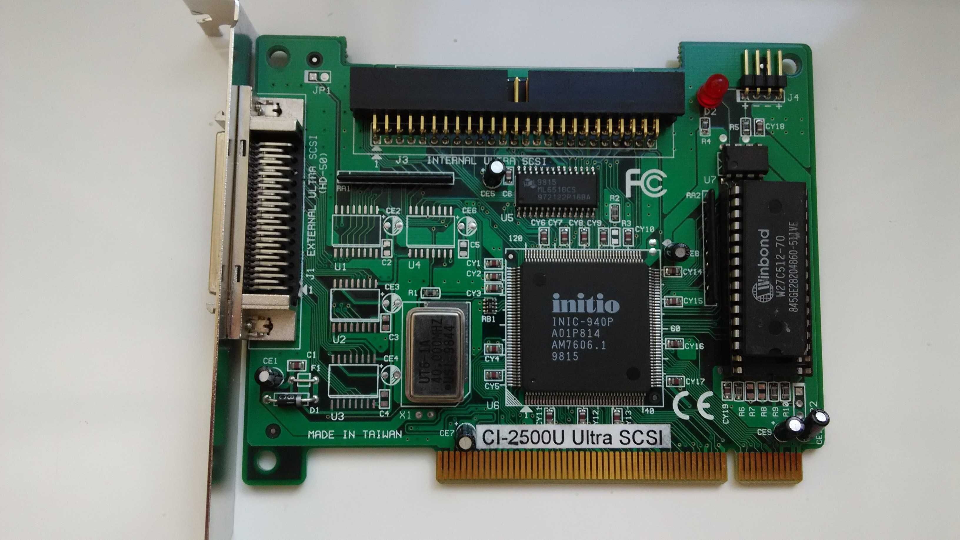 CI-2500U Ultra SCSI PCI Host Adapter