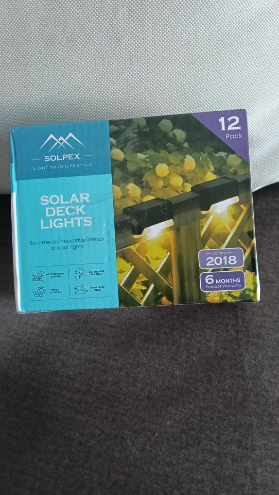 Lampki solarne zewnętrzne