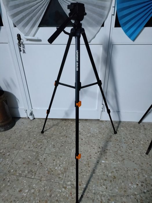 Tripé câmara de filmar