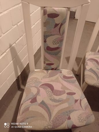 Krzesła buk tapicerowane