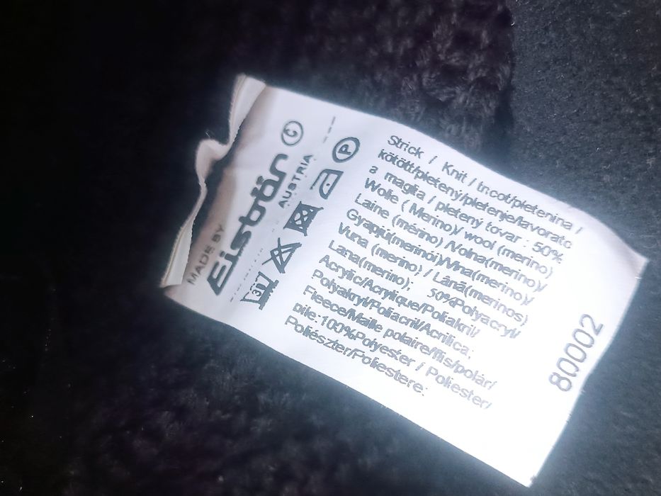 Eisbar czapka z pomponem naturalny jenot damska wełna merino damska