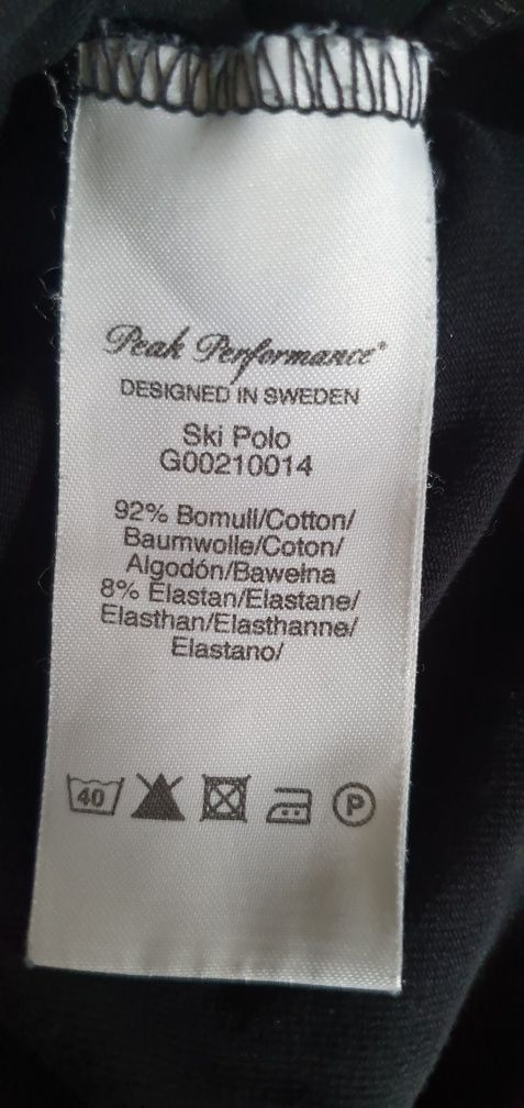 Czarny golf Peak Performance rozmiar XL stan bardzo dobry