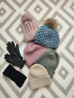 Шапки жіночі, зимові, теплі, шапки женские