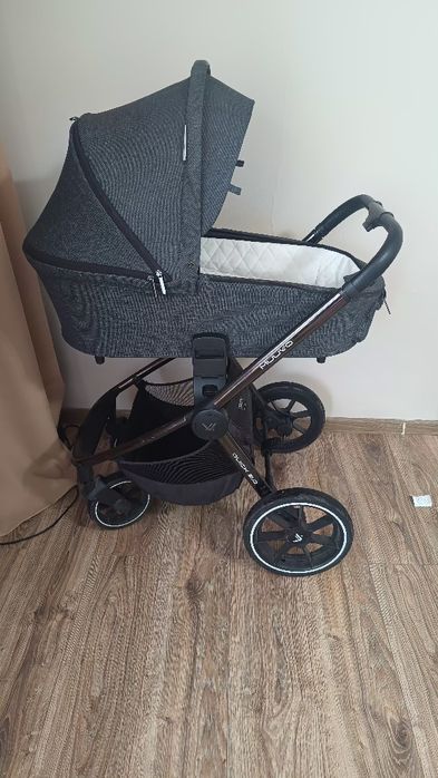 Muuvo gondola spacerówka 2w1 chrom