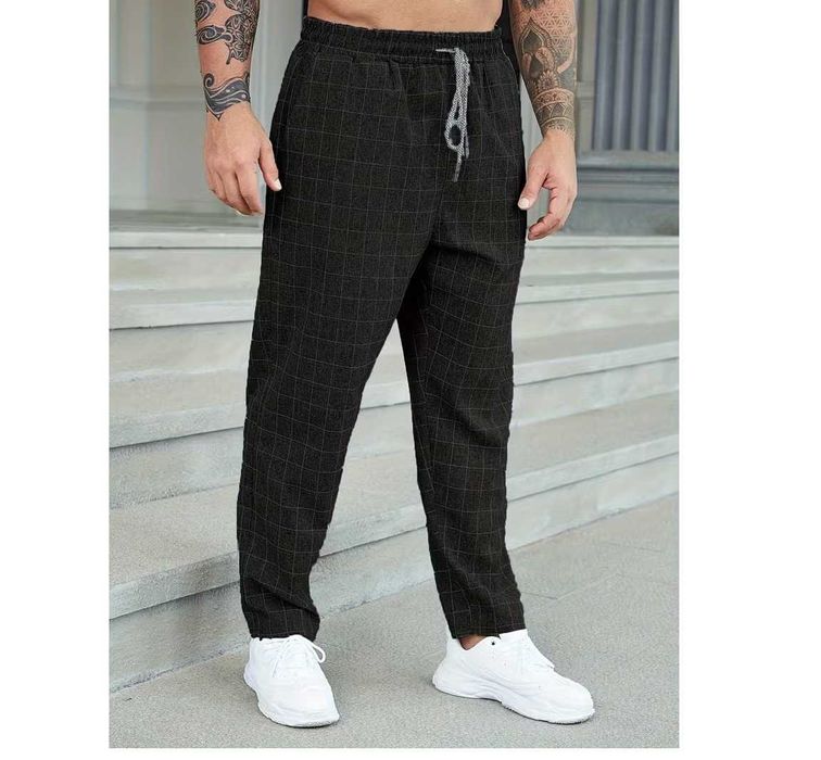 spodnie casualowe nowe czarne /3-4xl