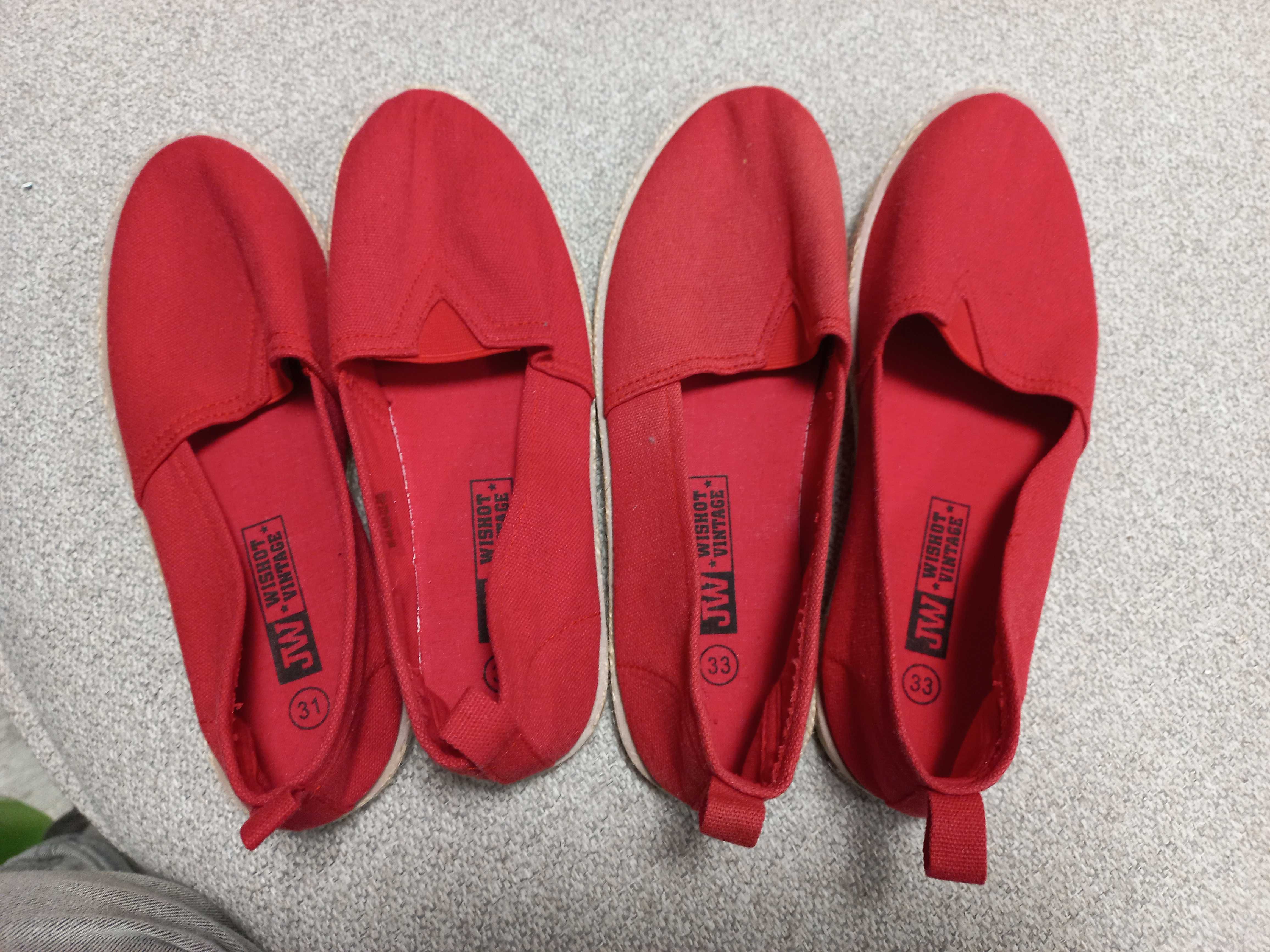 Obuwie dziecięce/espadryle roz. 31