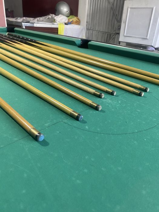 Tacos bilhar snooker ponteira metálica