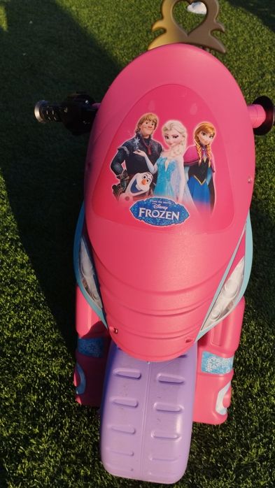 Moto da Frozen . Falta bateria