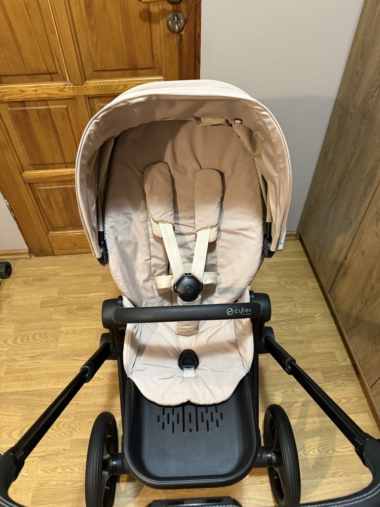 Cybex Priam 4.0 black matt i cozy beige