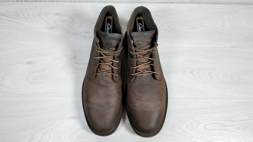 Шкіряні чоловічі демісезонні черевики Sorel Waterproof, розмір 44