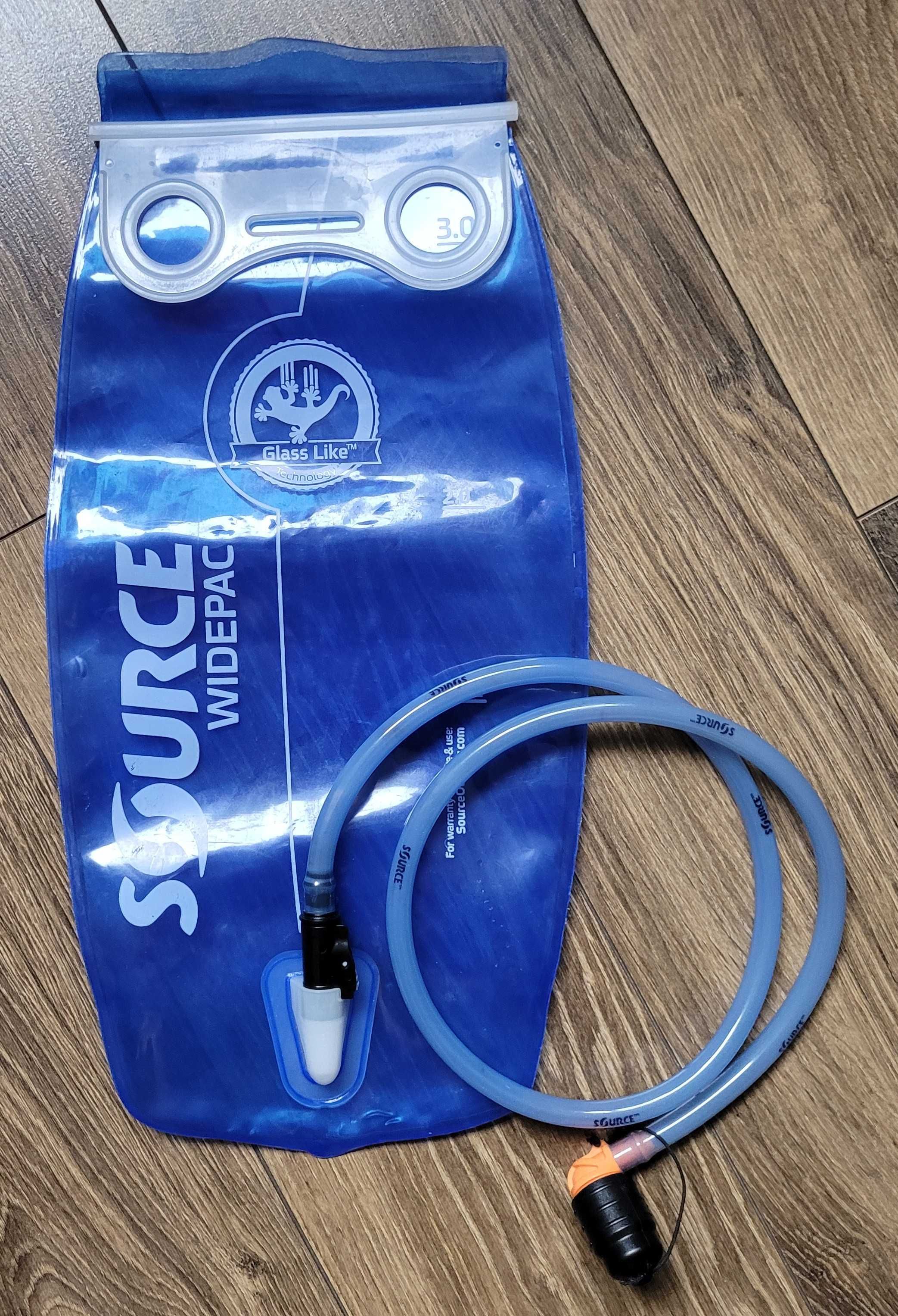 bukłak Source Widepac transparent 3l 3 litry 100Oz niebieski BDB