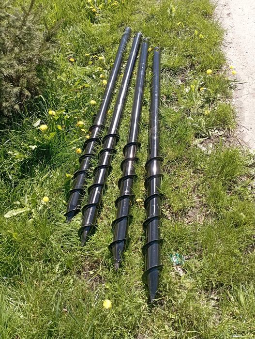 Сваї гвинтові,палі багатовиткові,геошуруп,свайний фундамент