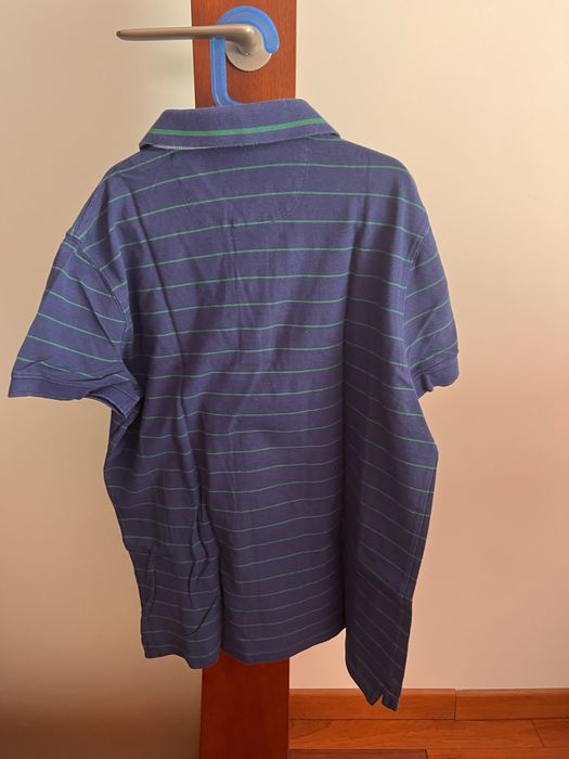 Massimo Dutti męska koszulka polo w paskk