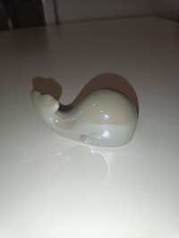 Wieloryb figurka porcelana
