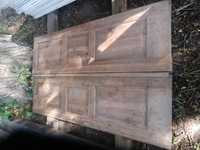 Stare drewniane drzwi vintage rustykalne okna
