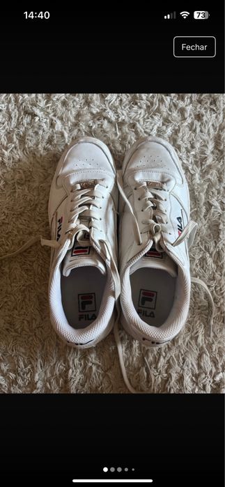 Sapatilhas FILA brancas