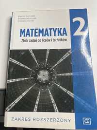 zbiór zadań + podręcznik matematyka rozszerzona 2