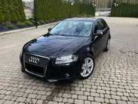 Audi A3 1.6 MPI 102KM,S-Line,Lift,Czarna,5Drzwi,Alu,Chrom,Full,Igła !!