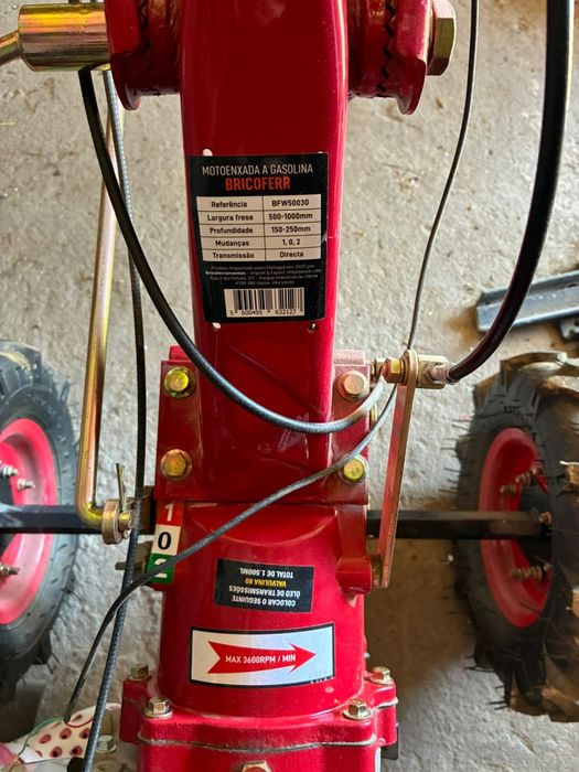 Motoenxada Bricoferr BFW50030 Nova