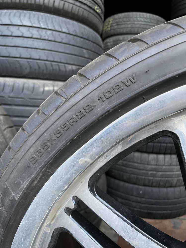 Диски Mansory R22 - 10J*22 H2, 5*112, з резиною 265/35 R22 GoodYear