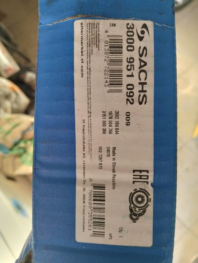 Embreagem sachs NOVA