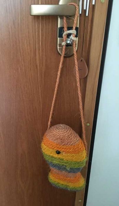 Arranhador (em forma de peixe) para gatos