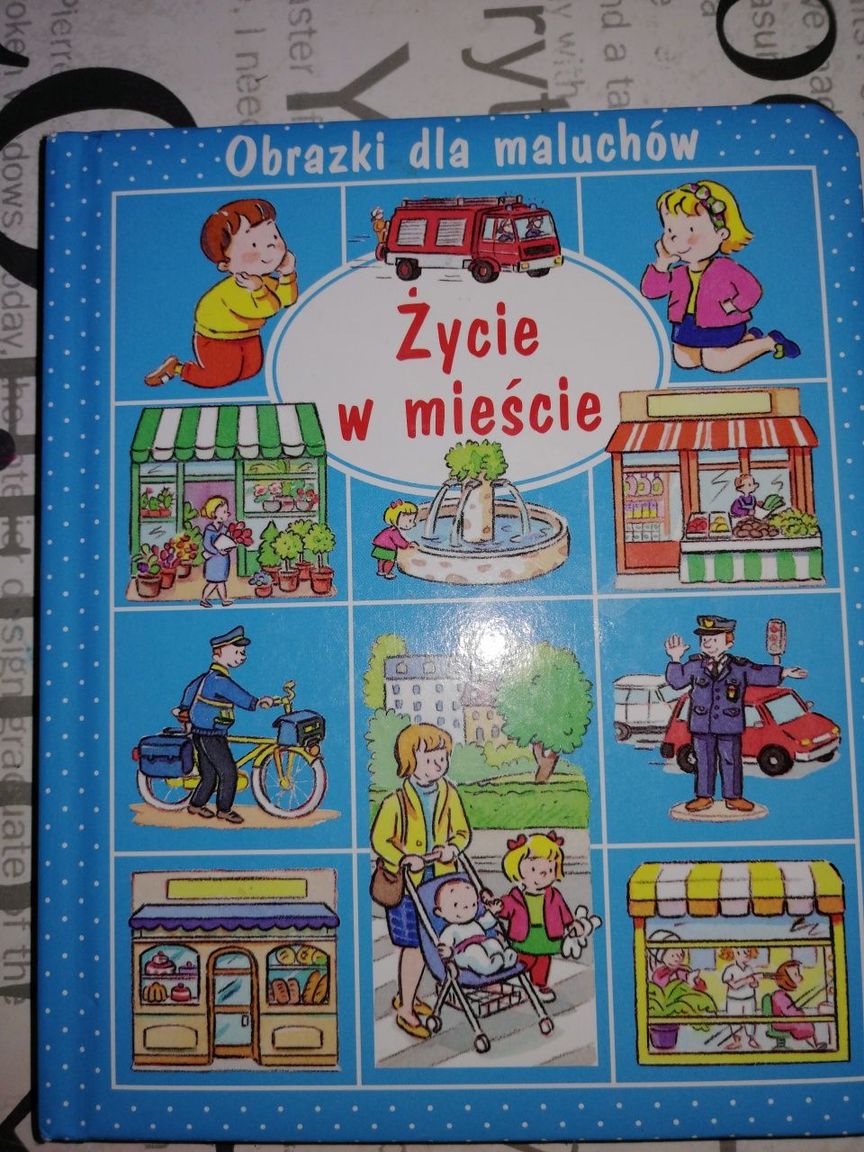 Książka z serii Obrazki dla maluchów