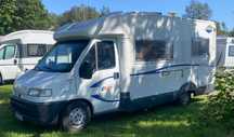 Kamper Fiat Ducato półintegra