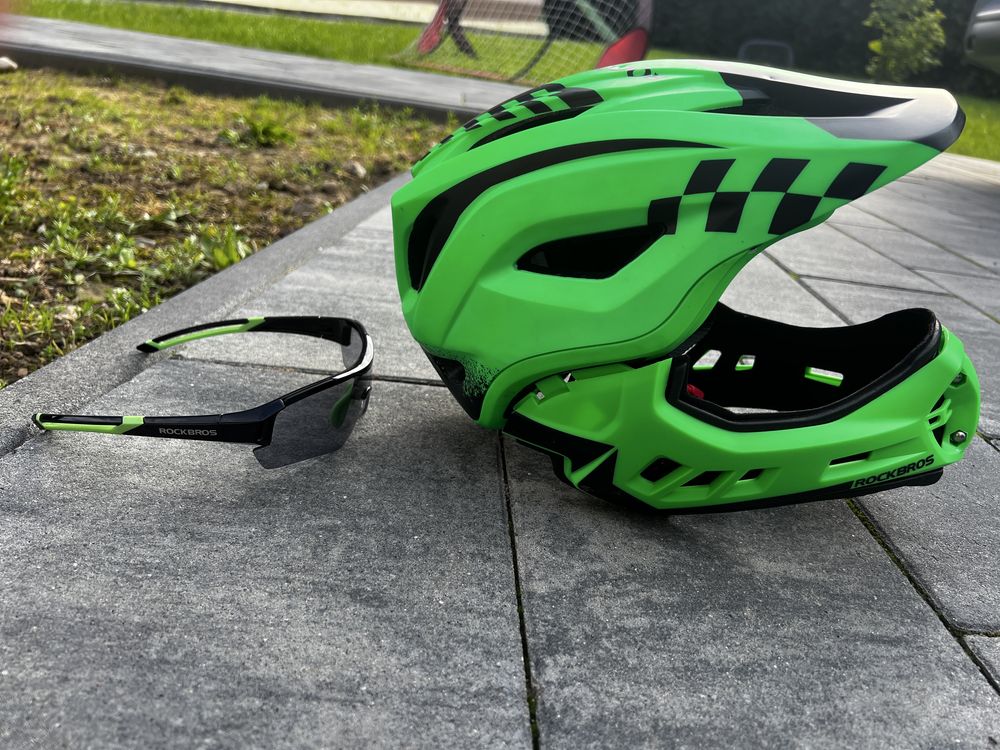 Bmx Ks Cycling Crusher + kask + okulary fotochromowe