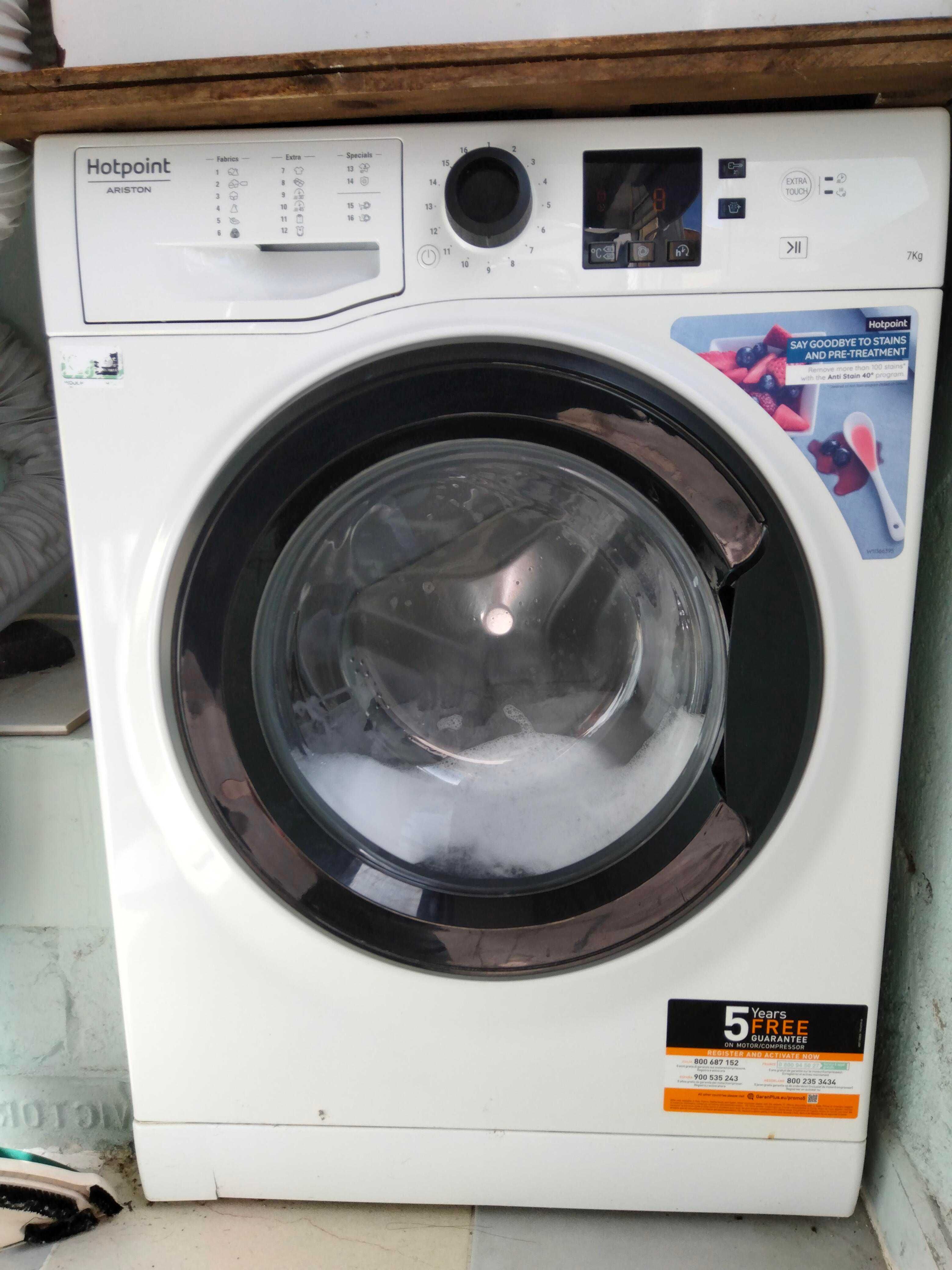 Vendo maquina de lavar de 7kg hotpoint