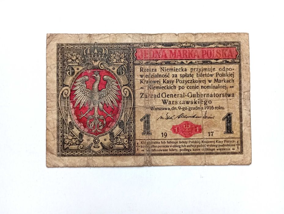 1 Marka Polska   1916   - B -