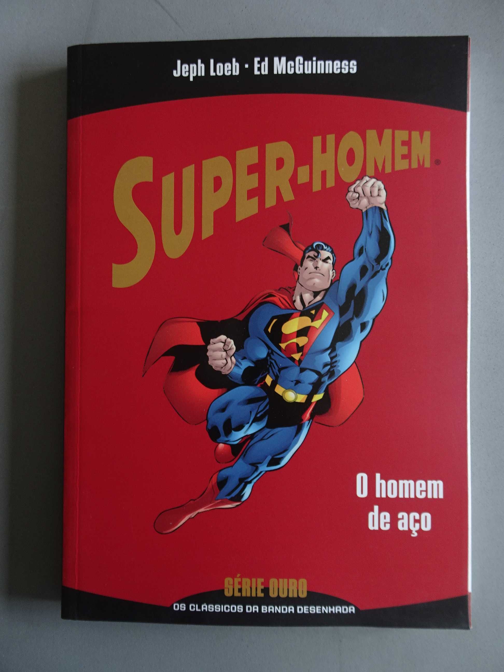 Livro Clássicos da Banda Desenhada Série Ouro - Super-Homem