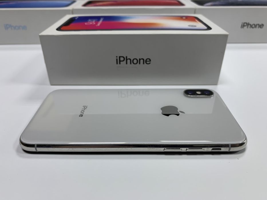 Айфон / iPhone X 256GB (Silver) Neverlock. Без Face ID